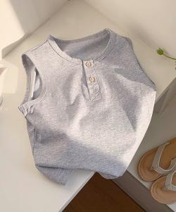 Детская майка Aimoha Kids, цвет Light Gray