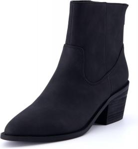 Женские вестерн-сапоги CUSHIONAIRE Rowdy с эффектом памяти, доступны широкие размеры, Black