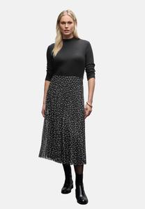 Платье Street One MIT PLISSÉE, Schwarz/Black