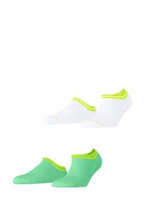 Носки BASE STRIPE 2-PACK SNEAKER Esprit, зеленый