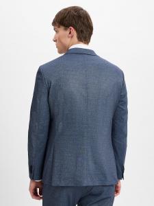 Деловой пиджак прямого кроя BENVENUTO Matteo, темно-синий