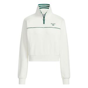 Adidas Originals Ретро спортивная клубная толстовка Women's Jade White