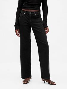 Джинсы - комфортный крой - черного цвета GAP