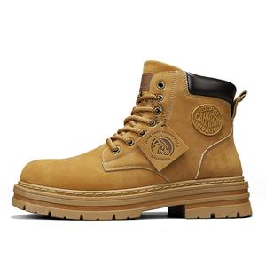 Короткие мужские ботинки CAHHRRN Martin, желто-коричневый