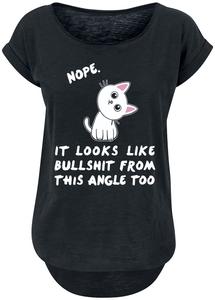 Футболка Tierisch Nope. It Looks Like Bullshit From This Angle Too, черный