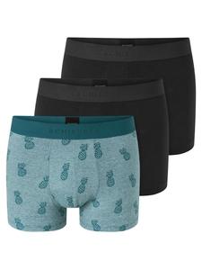 SCHIESSER Трусы-боксеры '95/5 Organic Cotton' в цвете Turquoise