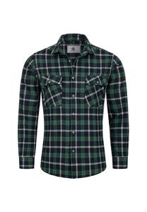 Рубашка Рубашка в клетку стандартного кроя Rock Creek, зеленый