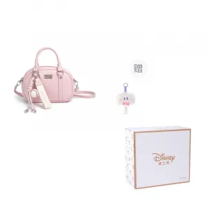 Disney Микки Синтетическая кожа Одноплечевая сумка кроссбоди Переносная сумка Бостон Женская Мультиколор, Pink