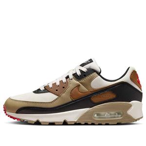 Кроссовки air max 90 'phantom black fire red light british tan' Nike, мультиколор