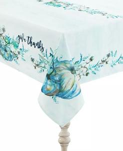 Прохладная осенняя скатерть — 70 x 120 дюймов Laural Home, белый