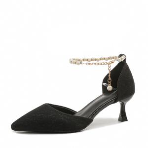 Туфли женские на высоком каблуке Xingdiman, цвет Champagne