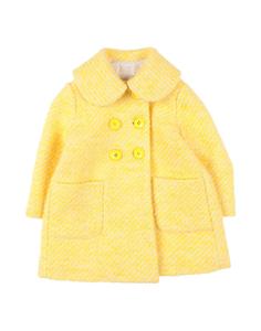 Пальто для ребенка Monnalisa, желтый