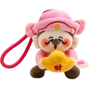 Плюшевый кулон пять богов богатства для привлечения процветания, высота 15см LEWAHON