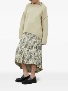 Платье миди с принтом "наследие" Day Birger Et Mikkelsen, зеленый