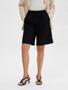 Шорты SELECTED FEMME Bermudas Tinni, черный