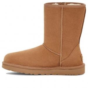 (WMNS) Классические короткие угги UGG Bailey на молнии, цвет 'каштан'