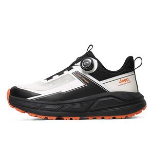 Походные ботинки Jeep с автоматической шнуровкой, бело-оранжевый