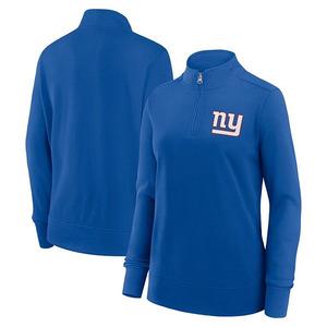 Женская куртка Royal New York Giants Velocity с четвертью молнией Unbranded