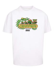 Футболка F4NT4STIC Oversize T-Shirt Centipede Atari Retro Gaming Art, белый