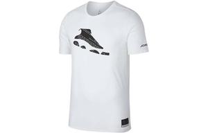 Футболка Air мужская белая/черная Jordan, белый/черный