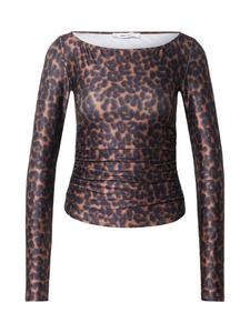 ABOUT YOU Лонгслив 'Joy' в коричневом цвете, Umbra