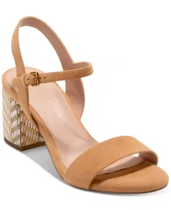 Женские босоножки Josie на устойчивом каблуке Cole Haan, коричневый