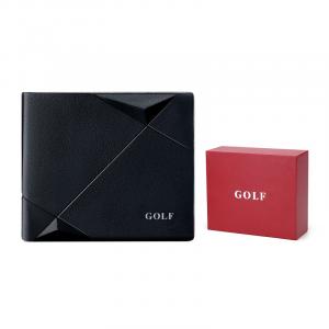 Мужской кошелек GOLF, Черный