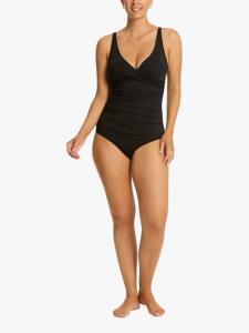 Топ-танкини Essentials Cross Front Sea Level, Black