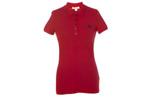 Burberry Женские шорты-платье с рукавами, цвет Burgundy