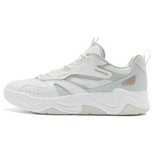 Кроссовки XTEP Undercurrent 3.0 Skateboarding Shoes Women's Low-top White/Green, зеленый