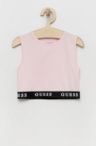 Детский топ Guess, розовый