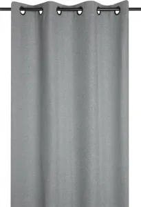 STOF | Штора - 140 x 260 см - Серый - Плотные шторы - Штора с люверсами - Элегантный экран для приватности Stof