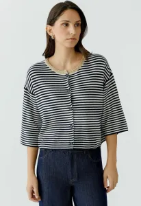 Кардиган Oui, Dark Blue White