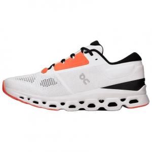 Кроссовки для бега Cloudstratus 3 женские с низким верхом, белые/оранжевые On