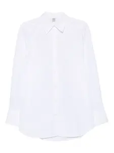 Рубашка на пуговицах TOTEME, белый