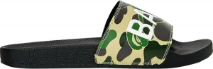 Кроссовки ABC Camo Slide 'Green Text', зеленый