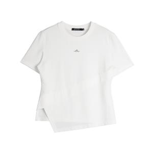 ELLE Футболка Women's White Crew Neck