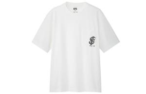 Футболка унисекс белая Uniqlo, белый