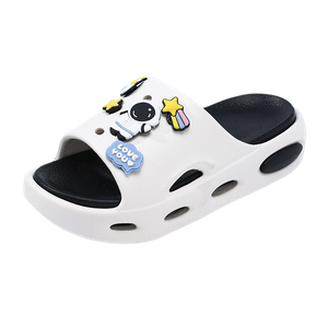 Нескользящие, противоударные, износостойкие, дышащие, легкие, амортизирующие тапочки для детей ABC KIDS, белый/розовый