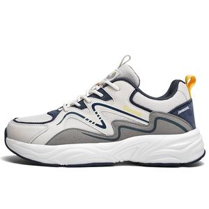 King Jinmai Мужские низкие повседневные туфли бежево-голубые, цвет Beige Blue