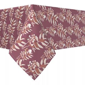 Прямоугольная скатерть, 100% хлопок, 60x120 дюймов, Осенние ветки.