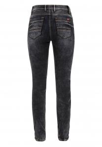 Джинсы облегающие Cipo & Baxx, антрацит