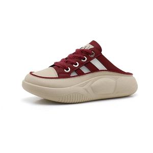 Сандалии с закрытым носком женские QIQUDUCK, Q-Hwdq216 Burgundy