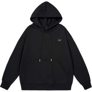 361° Толстовка Unisex Super Black с капюшоном Moderate Regular