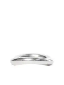 Кольцо с гравировкой логотипа Ann Demeulemeester, серебряный