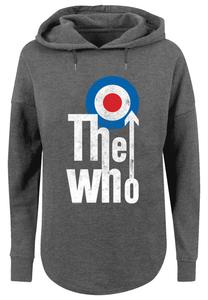 Свитер F4NT4STIC Oversize Hoodie The Who Rock Band, цвет charcoal