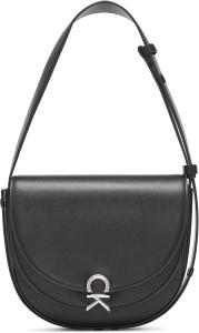 Женская сумка-седло Calvin Klein Crisell Organical Crossbody, Black/Silver
