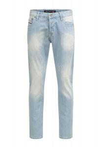 Джинсы обычного кроя светло-синие Rock Creek, светло-синий