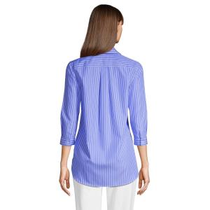 Женская туника Lands End No Iron с рукавами три четверти Lands' End