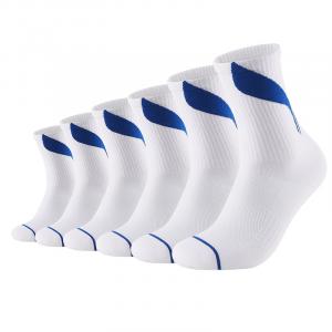 Баскетбольные носки унисекс Li Ning, 6 pack (белый синий)